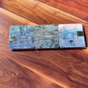 Monet Art Coasters Set